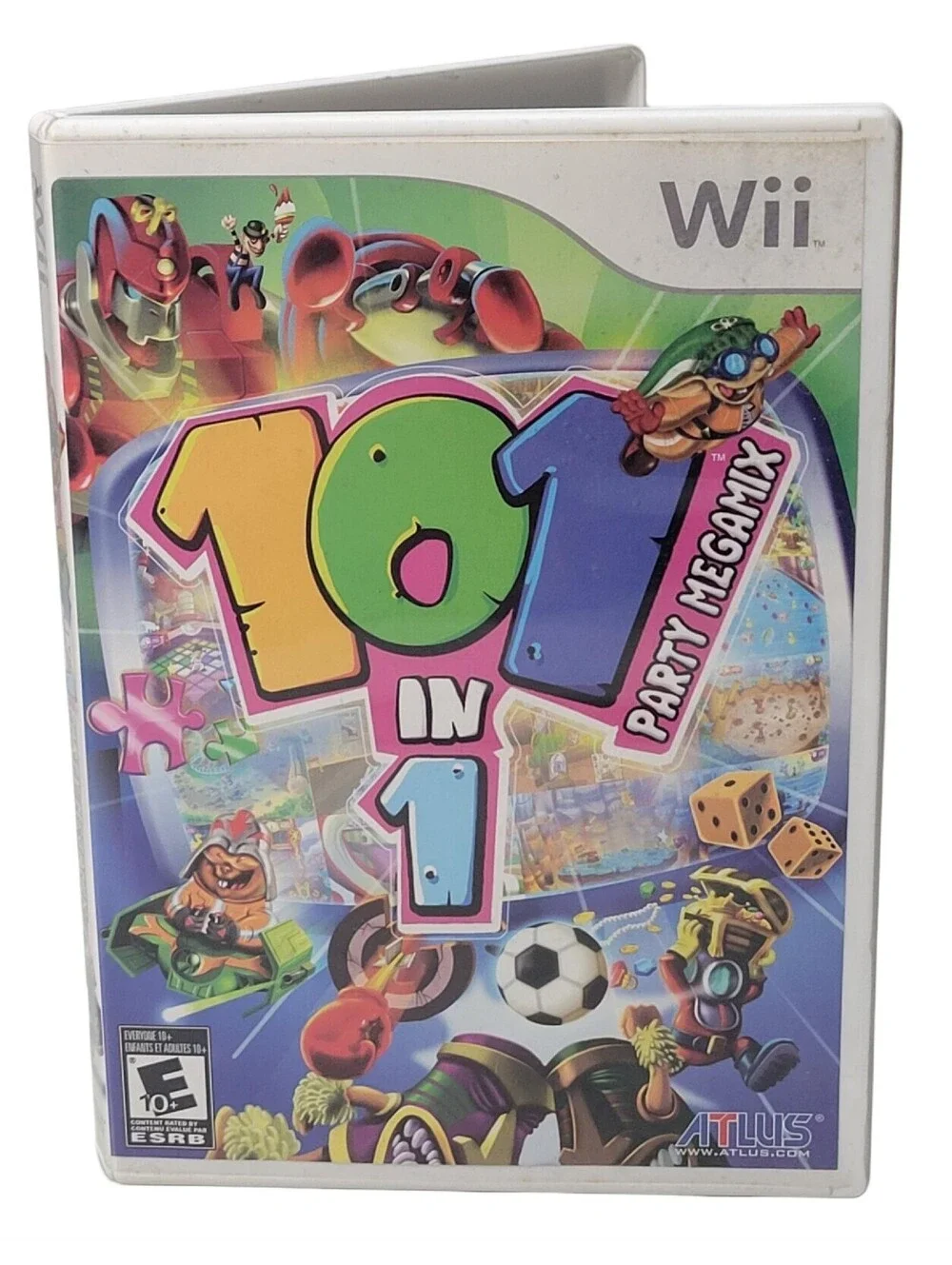 101-in-1 Party Megamix Nintendo Wii Game Complete With Manual Tested
